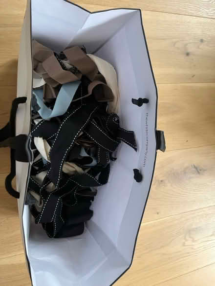 Photo of free Bag of fabric ribbons (Ingatestone) #1