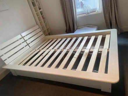 Photo of free Wooden double bed frame (Bridge of Allan) #1