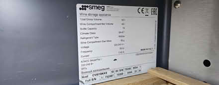 Photo of free Smeg built in wine cooler (Wantage, OX12) #3