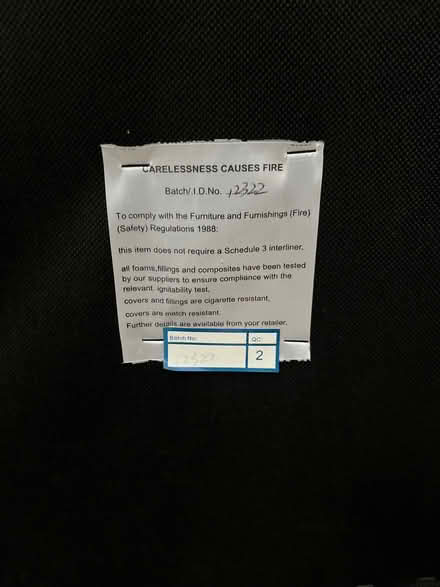 Photo of free 2 contemporary dining chairs (Penrith CA11) #2