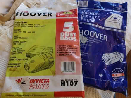 Photo of free 2 packs of Hoover Bags (Langdon Hills SS16) #1