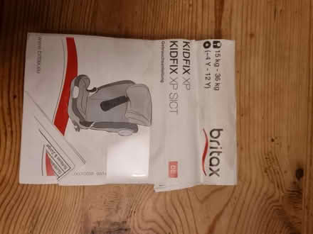 Photo of free Child's car seat (Alderton IP12) #3