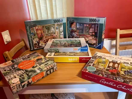 Photo of free Six 1000 piece jigsaws (Orton Goldhay) #1