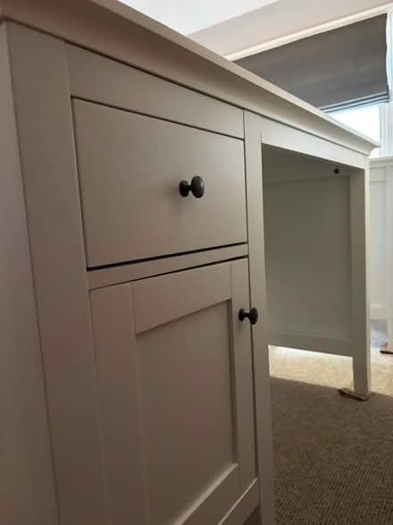 Photo of free Dunelm Lyndon white desk x 2 (Ealing W5) #4