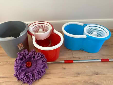 Photo of free Buckets and broom (SW15 Putney) #1