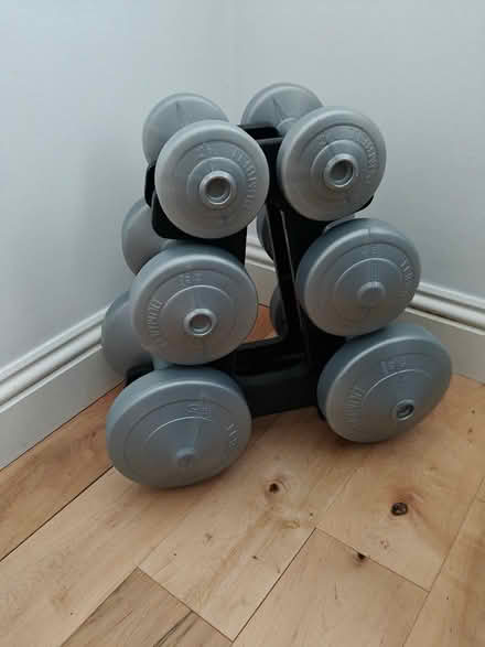 Photo of free set of weights (Giffnock) #1