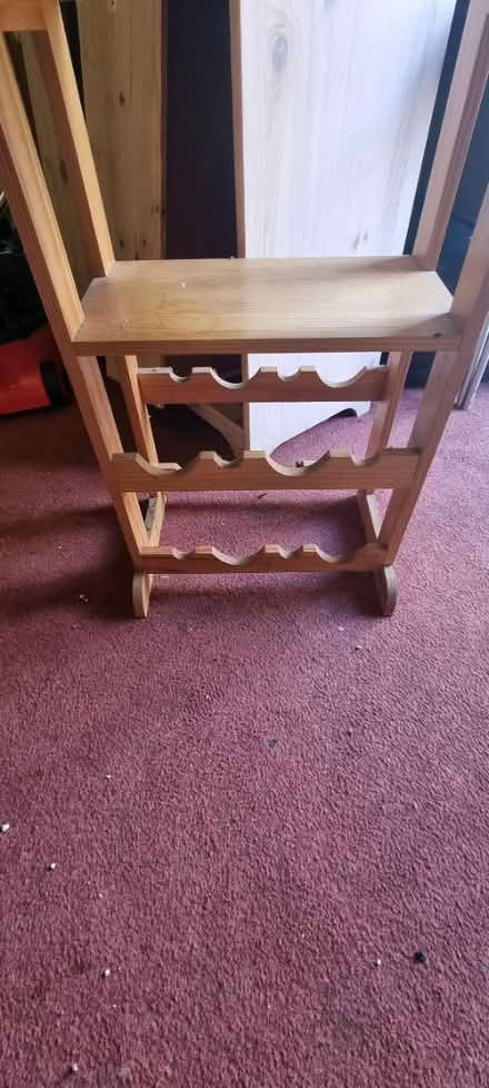 Photo of free Wooden wine rack (CR7) #3