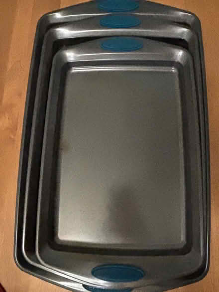 Photo of free Set of 3 non-stick baking sheets (Willow Glen) #1