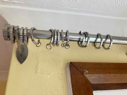 Photo of free Chrome Curtain Rail (Englefield Green TW20 0) #1
