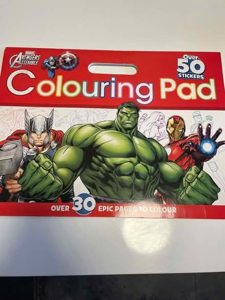 Photo of free Marvel colouring pad (Isleworth) #1