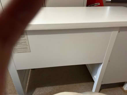 Photo of free Dunelm Lyndon white desk x 2 (Ealing W5) #1