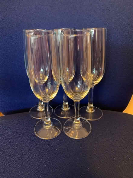 Photo of free 5 champagne flutes (B42 Great Barr) #1