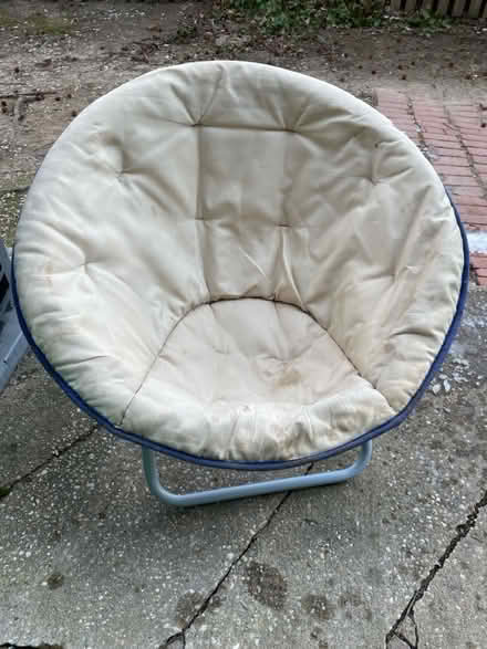 Photo of free Child-sized Saucer Chair (Suitland near Andrews AFB) #1