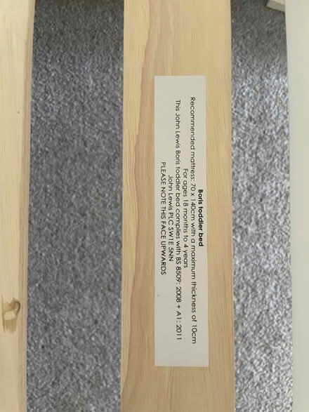 Photo of free Toddler bed (Rh2 8ex) #3