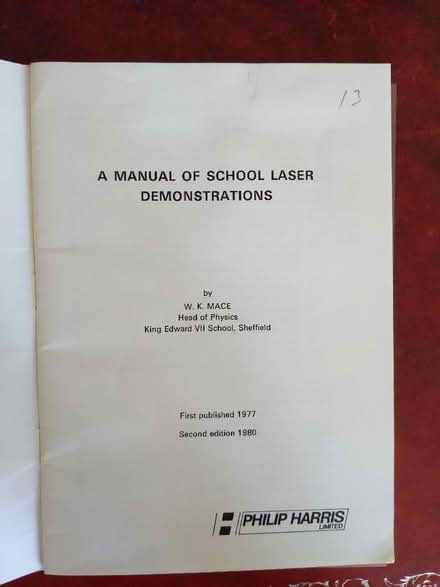 Photo of free Physics handbook (New Marston OX3) #2