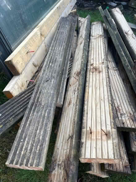 Photo of free Decking boards (St brides major CF32) #1