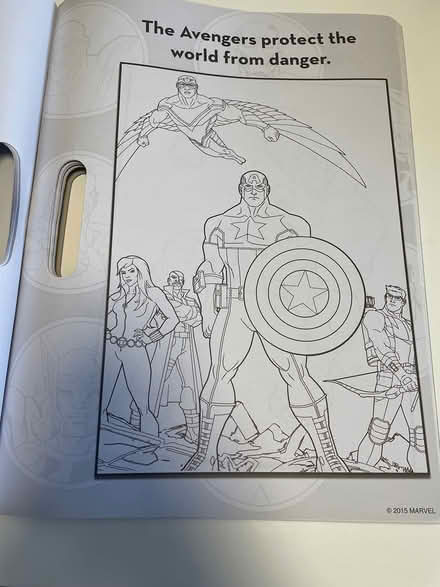 Photo of free Marvel colouring pad (Isleworth) #2