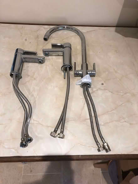Photo of free Kitchen mixer tap and 2 basin mixer taps (Moreton-in-Marsh GL56) #1