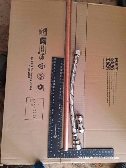 Photo of free 15mm plumbing bits (Bournes Green SS2) #1