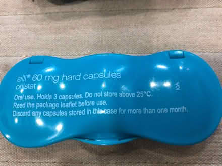 Photo of free Alli diet pill storage container for handbag (Chessington KT9) #1