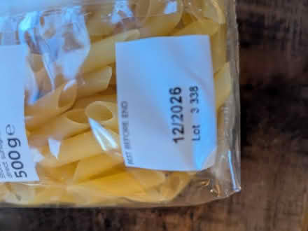 Photo of free Gluten free pasta (South Croydon) #2