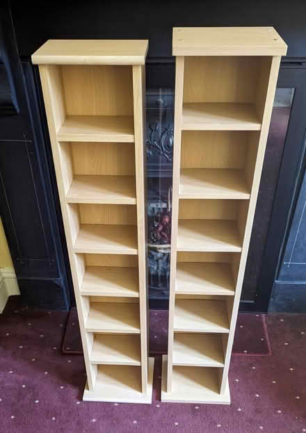 Photo of free Pairs of CD rack towers (Malvern Link Top WR14) #3