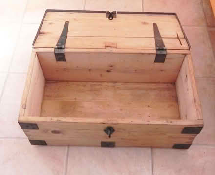 Photo of free Small wooden trunk (Earls Colne CO6) #2