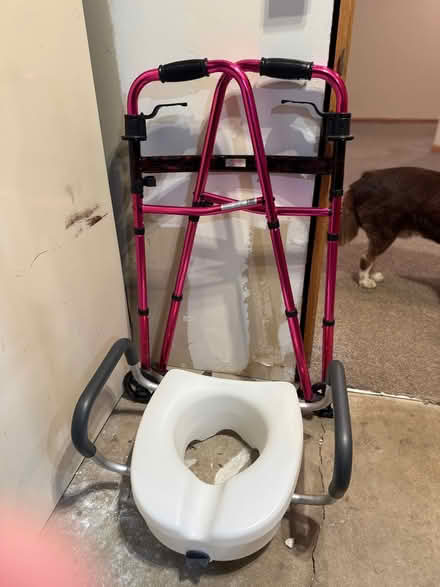 Photo of free Walker and stool riser (The Enclave) #1