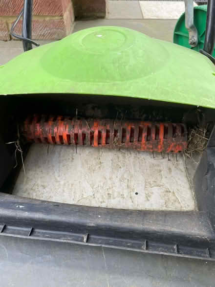 Photo of free Electric lawn scarifier/rake and hand push aerator. (Brighton Hill RG22) #1