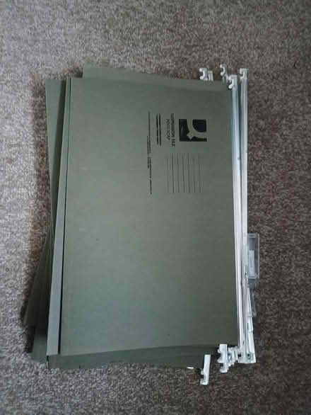 Photo of free 30x foolscap suspension files (Bramerton NR14) #1
