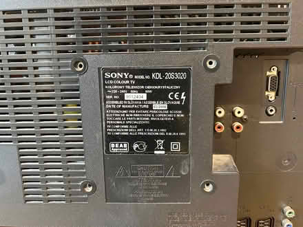 Photo of free Sony TV - good working order (Chiswick W4) #3