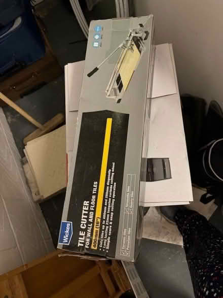 Photo of free Floor Lamp, Shredder, Tile Cutter, Badminton Racket x 2 (Spring Grove TW7) #3