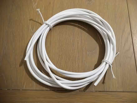 Photo of free New, 2 Core White Round Flexible Cable - 4.5m (Exhall CV7) #1