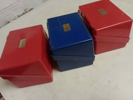 Photo of free File card boxes (New Greens AL3) #1
