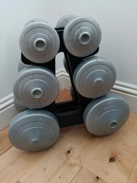 Photo of free set of weights (Giffnock) #2