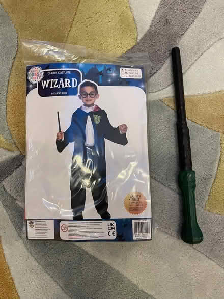 Photo of free Child’s wizard cloak and wand (Halton LA2) #1