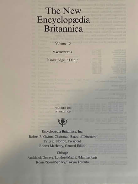 Photo of free Encyclopedia Britannica (Shiloh, North Main St, Dayton) #4