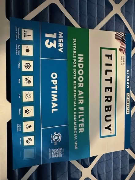 Photo of free Six MERV 13 HVAC filters (Burlingame, CA) #2