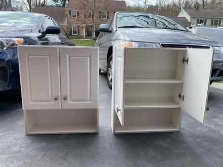 Photo of free Above commode bathroom cabinets (Wooton High School) #2