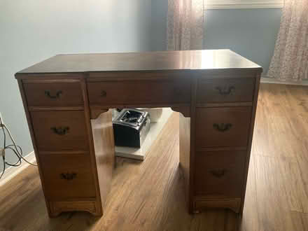 Photo of free Vintage wooden desk (Pickering) #2