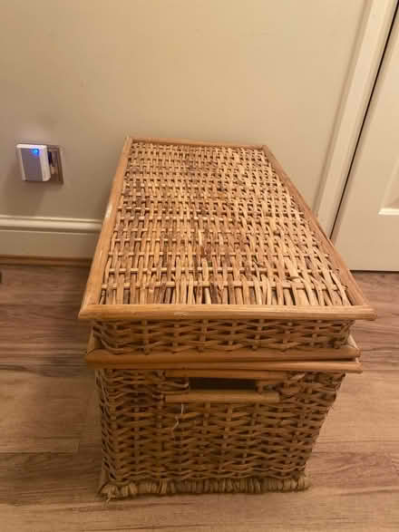 Photo of free Wicker chest (Hillingdon UB10) #2