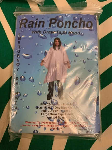 Photo of free Rain ponchos (Studham LU6) #2