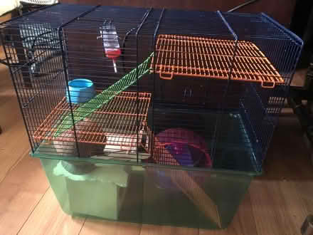 Photo of free Rodent cage & accessories (Hertford SG13) #1
