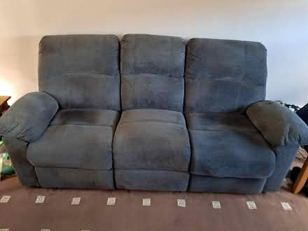 Photo of free 3 seat recliner (Hillhouse ML3) #1