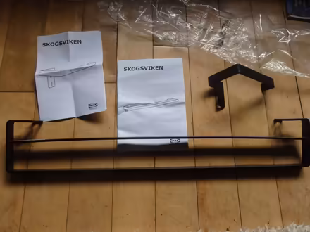 Photo of free New Towel rail and toilet roll holders (Willowbrae EH8) #1