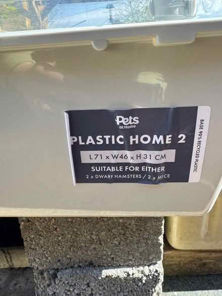 Photo of free Hamster / Mouse home, as new (Marcham OX13) #1
