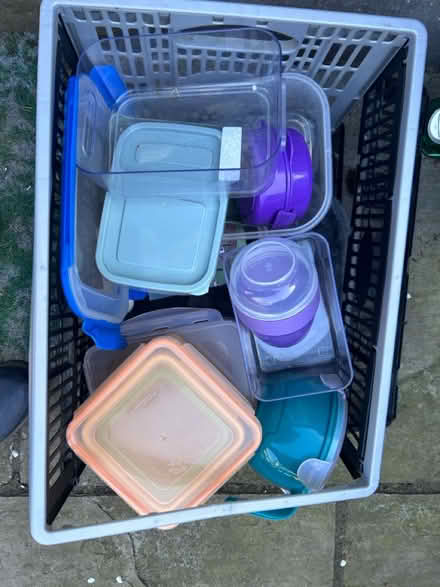 Photo of free Selection of old Tupperware pots (Loughton IG10) #1