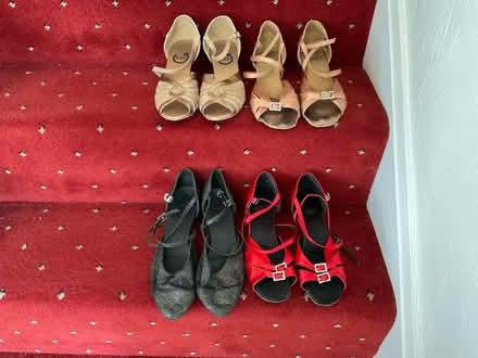 Photo of free Dance shoes size 4-5 (ST15 Walton, Stone) #1