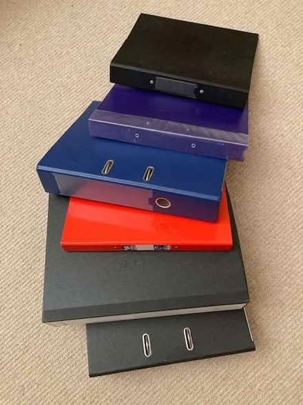 Photo of free Files and folders - various colours and sizes (Clevedon BS21) #2