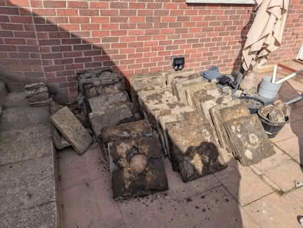 Photo of free Paving slabs / Flags - 45CM x 45CM (Rawmarsh, S62) #1